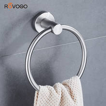 304 Stainless Steel Bathroom Towel Ring Hand Towel Holder Circle Rings Door Hanger Towels Rack Bathroom Hardware Set Wall Mount 2024 - buy cheap