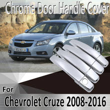 for Chevrolet Cruze Daewoo Lacetti 2008~2016 Styling Stickers Decoration Chrome Door Handle Cover Refit Car Accessories 2024 - buy cheap