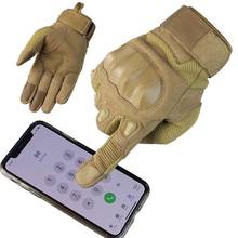 Tactical Full Finger Gloves Airsoft Shooting Paintball Hunting Bicycle Motorcross Outdoor Military Touch Screen Hard Knuckle 2024 - buy cheap