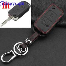 jingyuqin 2-button remote control car key leather case Fob for Mercedes-Benz A C E S SLK E113 W folding Flid key 2024 - buy cheap