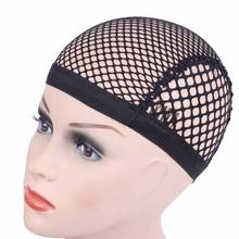 Top Sale Hairnets good Quality Mesh Weaving Black Wig Hair Net Making Caps Weaving Wig Cap 2024 - buy cheap