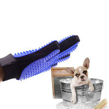 Both Sides Dog Comb Silicone Dog Pet Brush Deshedding Pet Grooming Glove Dog Bath Cat Cleaning Supplies 2024 - buy cheap