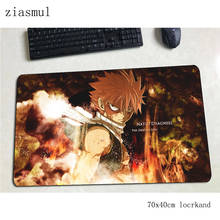 Fairy tail mousepad 700x400x3mm gaming mouse pad grande gamer tapete dominador mesa do computador teclado padmouse aniversário jogar esteiras 2024 - compre barato