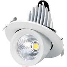 10W 15W 25W 30W LED Panel Light Dimmable Adjustable COB Rotation Recessed Ceiling Downlight AC85-265V 2024 - buy cheap