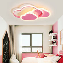 Thresh Pink Girls Room Cloud Ceiling Light Lamp Decoration Baby Kids Room Light Lamp Led Dimmable Lights For Bedroom Lighting 2024 - buy cheap