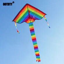 Lata de arco-íris com cauda longa, brinquedo inflável para crianças ao ar livre 2024 - compre barato