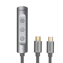 Портативный мини-усилитель для наушников GGMM, металлический усилитель USB C DAC на 3,5 мм аудио DAC, конвертер USB-адаптера для телефонов Android, ПК и т. д. 2024 - купить недорого