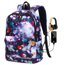 USB Charging School Backpack for Women Multi Pocket Travel Backpacks Female School Bag for Teenage Girls Book Schoolbag Mochilas 2024 - buy cheap