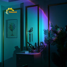 Lámparas de pie LED de estilo nórdico, iluminación colorida de ambiente moderno para decoración de sala de estar y dormitorio 2024 - compra barato