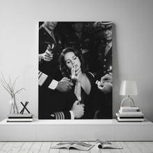 Cuadro de Lana Del Rey en blanco y negro para decoración Del hogar, arte de pared en lienzo, imagen Modular para decoración Del dormitorio 2024 - compra barato