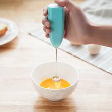 Batidor de leche para bebidas y café, herramienta de Cocina Práctica, batidor de huevos eléctrico, Espumador, Mini mango 2024 - compra barato