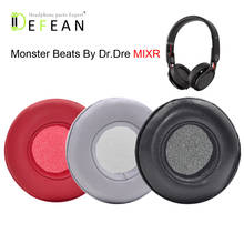 Defean Replacement Ear Pad/Ear Cushion/Ear Cups/Sheepskin Leather and Memory foam for Monster Beats by Dr.Dre MIXR Headphones 2024 - buy cheap