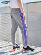 Pioneer Camp-pantalones de chándal elásticos para hombre, ropa de calle con estampado de pantalla a rayas, pantalones de chándal elásticos de fuerza, 2020 2024 - compra barato