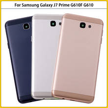 Новый G610 задний корпус Сменный Чехол для Samsung Galaxy J7 Prime G610F G610 On7 2016 Металлическая Крышка батарейного отсека задняя крышка 2024 - купить недорого