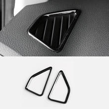 Stainless steel Car Dashboard Air Outlet Vent Trim Frame Cover Sticker  Styling Accessory For Skoda Karoq 2018 2017 2Pcs/Set 2024 - buy cheap