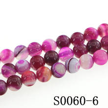 Charm Natural Mink Red Agates Stone 6-14mm Round Beads DIY Accessories Making Design Girl Woman Necklace Bracelet Christmas Gift 2024 - buy cheap