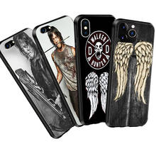 Чехол TWD The Walking Dead Dary Dixon для iPhone 11 Pro Max X XR XS 5S SE 6 6S 7 8 Plus, мягкий силиконовый чехол для телефона 2024 - купить недорого