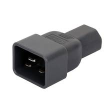 Beige Color IEC 320 C13 to C20 AC Adapter, IEC 15A to 10A,16A to 10A AC Converter,C20 16A to C13 10A Power Connector 2024 - buy cheap