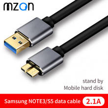 USB 3,0 кабель USB удлинитель типа A Micro B кабель синхронизации данных код для внешнего жесткого диска HDD samsung S5 Note 3 супер скорость 2024 - купить недорого