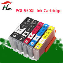 Cartuchos de tinta PGI550 CLI551 para impresoras Canon, recambio de tinta Compatible con MG6350, MG7150, IP8750, Ip7250, PGI-550, BLI 551, PGI-550 2024 - compra barato