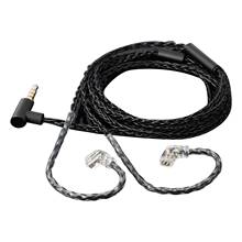 JCALLY Wear-resistant Copper Braided Headphone Earphone Cable with B/C/MMCX Pin 2024 - buy cheap