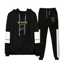 Dream Smp Merch Dreamwastaken Men's Sportswear Sets Casual Tracksuit Two Piece Set Top and Pants Sweat Suit Male Sporting Suits 2024 - buy cheap