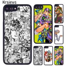 Krajews Jolyne Kujo Johnny Joestar Jojo Phone Case For iPhone 14 5 6S 7 8 Plus 11 12 13 Pro X XR XS Max Samsung S21 S22 Ultra 2024 - buy cheap