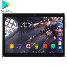 Tableta ultrafina de 10 pulgadas, Tablet PC de Deca Core, 8GB + 2021 GB ROM, vidrio templado 2.5D, cámara de 128 M, Android 5,0, 9,0, 10,1 2024 - compra barato