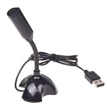 Microfone usb flexível com cancelamento de ruído, suporte para microfone para pc ou notebook mac 2024 - compre barato