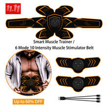 EMS Muscle Stimulator Abdominal Muscle Trainer AB Toner Belt EMS Muscle Training Gear Smart Body Building Muscle Belt Unisex 2024 - buy cheap