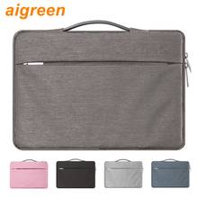 aigreen Brand Briefcase Laptop Bag 11",12",13",14",15,15.6",13.3",15.4 inch,Sleeve Cover Case For Macbook Air Pro,Dropship, AG01 2024 - buy cheap
