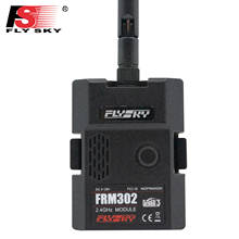 Flysky frm302 2.4ghz afhds 3 módulo transmissor ppm/uart porta de dados para flysky pl18 FS-TH9X nv14 transmissor rc fpv corrida zangão 2024 - compre barato