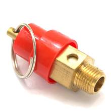 Compresor de aire de latón BSP macho, 1/8 ", 86 PSI, válvula de alivio de seguridad, interruptor de presión, válvulas de liberación 2024 - compra barato