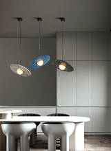 Nordic style chandelier creative industrial wind cement terrazzo bar restaurant single head chandelier 2024 - buy cheap