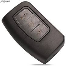 Jingyuqin 10 шт. Чехол для автомобильного ключа с дистанционным управлением для Ford Focus Mondeo Galaxy S-Max C-Max Kuga 2016 + 3 кнопки умный корпус брелка без ключа 2024 - купить недорого