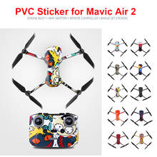 Mavic Air 2 PVC Stickers Whole Set Waterproof Skin Decals Body Arm Remote Control Protector for DJI Mavic Air 2 accessories 2024 - купить недорого