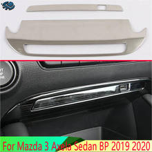 For Mazda 3 Axela Sedan BP 2019 2020 Stainless Steel Front USB trim box auto accessories for interior and exterior decoration 2024 - buy cheap