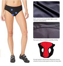 Ropa interior de ciclismo para Mujer, pantalones cortos triangulares acolchados con GEL 3D, transpirables, para montar en Bicicleta 2024 - compra barato