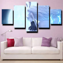 5 Piece Wall Art Canvas Anime Manga Bunny Girl Figure Posters And Pictures Modern Decor Bedroom The Wall Decoration Paintings 2024 - buy cheap