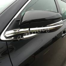 Chrome Side Rearview Mirror Trims Strips For 2014-2019 Toyota Highlander 2024 - buy cheap