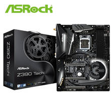 Placa-mãe asrock z390 taichi, novidade, original, desktop, z390, soquete lga1151, ddr4, sata3, usb 1151, m.2 2024 - compre barato