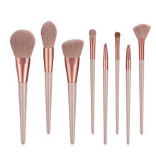 8Pcs Makeup Brushes Tool Set Cosmetic Powder Eye Shadow Foundation Blush Blending Make Up Brush Beauty Cosmetics Brush 2024 - buy cheap