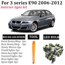 Kit de iluminação automotiva para bmw 3 séries e90, 100-2006, 325i, 335i, 328i, 330i, 335i, m3, 14x2012 2024 - compre barato