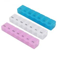 7 Day Weekly Pill Travel Box Tablet Holder Medicine Dispenser Organiser Storage Medicine Tray Vitamin Tablet Box Case 2024 - buy cheap