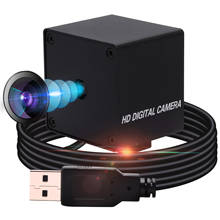 Cámara USB de enfoque automático ELP de 13 megapíxeles, Mini cámara SONY IMX214 CMOS de alta resolución, sin lente de distorsión 2024 - compra barato