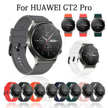 Correa de silicona de estilo oficial para Huawei Watch GT 2 Pro, pulsera reemplazable, para Huawei gt2 Pro 2024 - compra barato