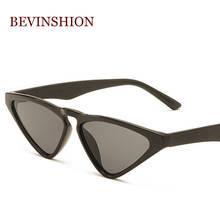 Новый Arriival 2021 винтажные треугольные Форма солнцезащитные очки «кошачий глаз» для женщин модные брендовые женские солнцезащитные очки кошачьи глаза очки тёмные очки UV400 2024 - купить недорого