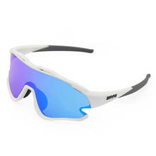 Óculos para ciclismo 4 lentes, óculos de sol com lentes polarizadas para homens e mulheres óculos de sol para esportes ao ar livre, bicicleta mtb anti-reflexo uv400 2024 - compre barato