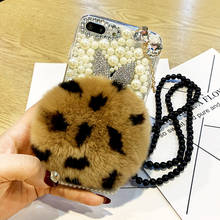 Чехол с объемными кроличьими ушами для samsung Galaxy Note10 Note9 Note8 S10 Lite Plus S9 S8 Plus Плюшевые Чехлы 2024 - купить недорого