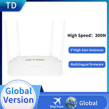 LB-LINK BL-WR450H  router 300Mbps Wireless Router 4*5dBi High Gain Antennas  Support English Packing/EU adapter 2024 - buy cheap